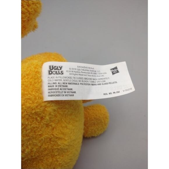 2019 Hasbro Uglydolls Warm Wishes Wage Stuffed 10" Plush/Stuffed Toy Ugly Doll - Picture 3 of 5